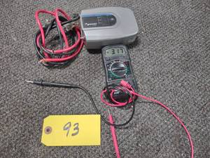 lot 93 image: Power Inverter & Tester...