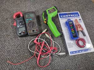 lot 95 image: Thermometer & (3) Testers...