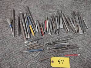 lot 97 image: Punches & Chisels...