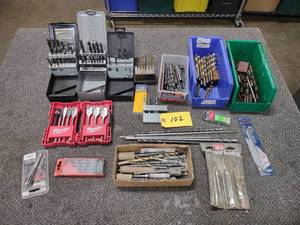 lot 102 image: Assorted Drills...