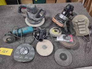 lot 124 image: Polishers, Grinder, & Misc....