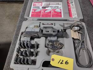 lot 126 image: Porter Cable Profile Sander...