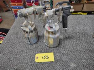 lot 158 image: (2) Paint Guns...