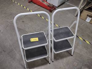 lot 172 image: (2) Step Stools...