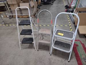 lot 174 image: (3) Step Stools...