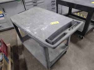 lot 208 image: Poly Shop Cart, 40x36...