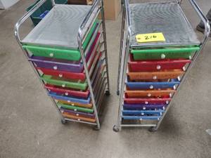 lot 216 image: (2) Racks with Hardware...