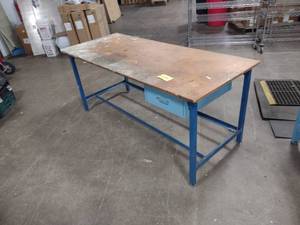 lot 244 image: Work Bench, 72x30...