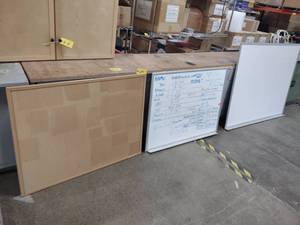 lot 250 image: Bulletin Board & (2) White Boards...