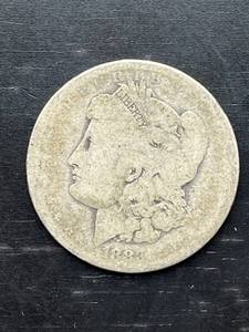 lot 14 image: 1883-O Morgan Silver Dollar