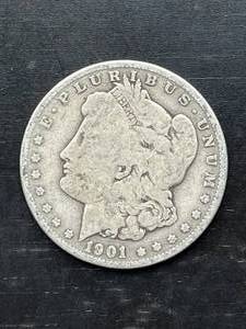 lot 16 image: 1901-O Morgan Silver Dollar