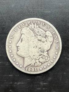 lot 24 image: 1901-O Morgan Silver Dollar
