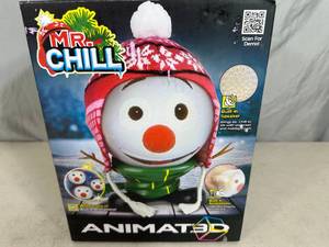 lot 13 image: New Mr. Chill Animated Singing Speaking Snowman