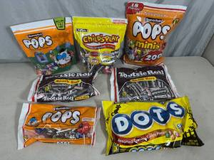 lot 17 image: Assorted Candy, Tootsie Pops, Dots, Tootsie Rolls, and More