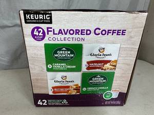 lot 50 image: New Box of 42 Keurig K-Cup Coffee Pods