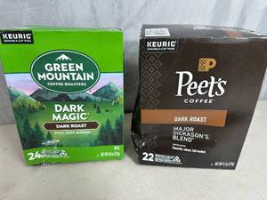 lot 69 image: 46 New Keurig K-Cup Coffee Pods - Dark Roast