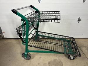 New Versa Cart Garden Center Cart with Retractable Tray - $700 retail!