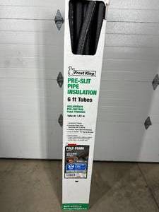 lot 4 image: 40 New Pcs of 34 inch Self Sealing Pipe Insulation