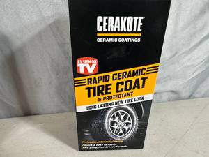 lot 164 image: New Cerakote Rapid Ceramic Tire Coat and Protectant