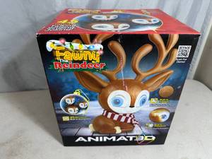 lot 172 image: New Fawny The Reindeer Animated Singing Speaking Reindeer