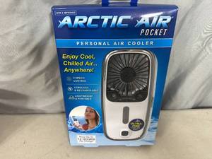 lot 231 image: New Arctic Air Pocket Personal Air Cooler