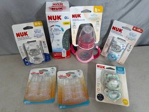 lot 249 image: New Baby  Infant NUK Items