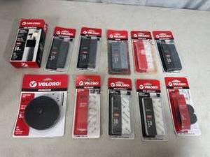 lot 259 image: New Velcro Strips, Rolls of Mounting Material, Velcro Dots, and More