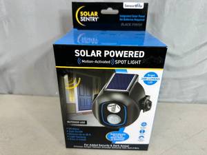 lot 359 image: New Solar Sentry Solar Powered Security Light