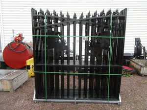 lot 141 image: SDLANCH 7x14 Driveway Gate