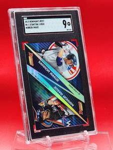 lot 179 image: 2015 Bowman Best Baseball Giancarlo StantonAaron Judge Mirror Image Rookie card #MI-1 Mint SGC 9