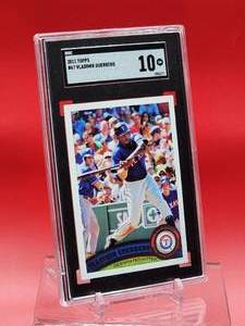 lot 72 image: 2011 Topps Baseball Vladimir Guerrero Sr Card #67 Gem Mint SGC 10
