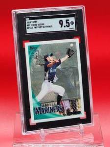 lot 17 image: 2010 Topps Baseball Limited Edition Ichiro Suzuki Retail Factory Set Bonus Card #RS2 Mint SGC 9.5