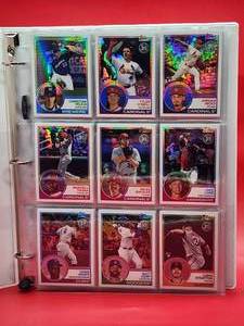 lot 112 image: Incomplete 2018 Topps Hand Correlated Baseball Card Set
