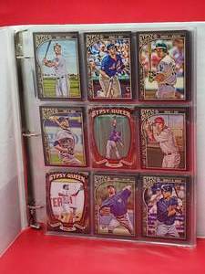 lot 50 image: 2015 Topps Gypsy Queen Incomplete Hand Correlated Baseball Card Set