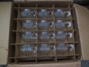 lot 93 image: Vintage Colony glass punch bowl set...