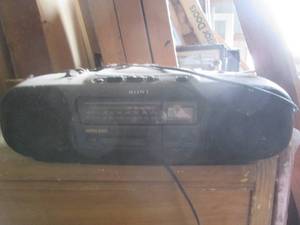 lot 96 image: Vintage Wood rounded edge 4-drawer ...