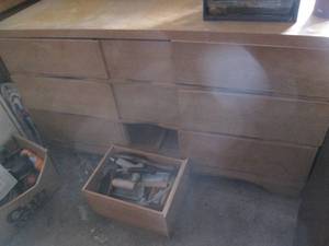 lot 102 image: Ladies Natural tone hardware 9-draw...