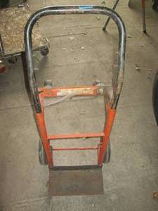 lot 113 image: Convertable 24 Wheel moving dolly ...