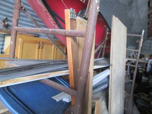 lot 7 image: Assembled scaffolding as shown (con...