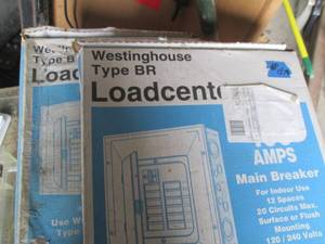 lot 21 image: Pair of Westinghouse 100 AMP Type B...