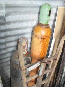 lot 28 image: Pair of vintage metal welding type ...