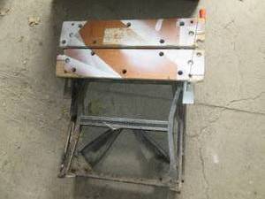 lot 33 image: Black and Decker portable work mate...