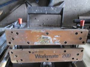 lot 37 image: Black and Decker portable work mate...