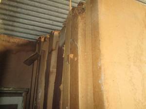 lot 46 image: Huge lot of unfinished wood bi-fold...