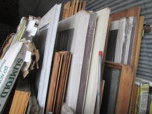 lot 48 image: Huge variety of Exterior Doors, Windows and other Home Improvement Goods