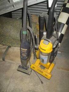 lot 58 image: Eureka Upright and Hoover Quik Broo...