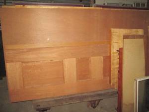 lot 154 image: Nice variety of plywood, solid core...