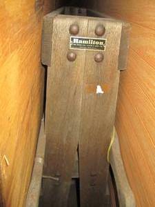 lot 155 image: Heavy duty a-frame windowdoor movi...