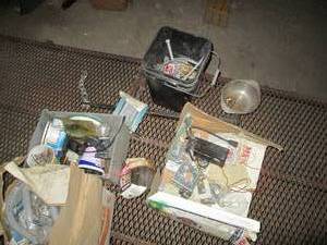 lot 184 image: Variety of conduit, electrical supp...