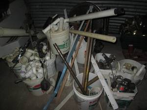 lot 203 image: Monstrous supply of PVC joints, fit...